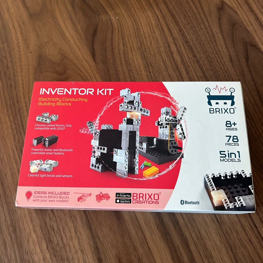 NEW In Box Brixo Inventor Kit 78 Piece Kit - Electric Building Blocks - Picture 10 of 10